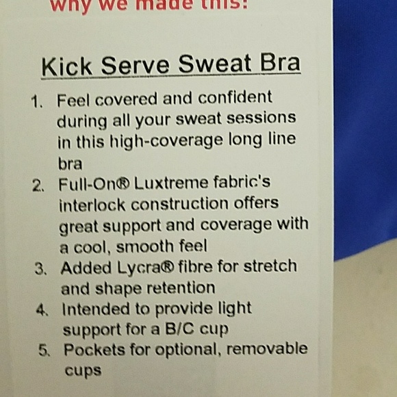 🆕️ Lululemon Kick Serve Sweat Bra - Picture 5 of 8